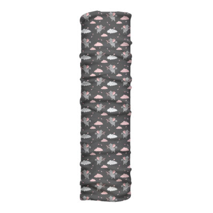 Cuello largo Gatos de Venus con gatos estilo cupido entre corazones. Microfibra transpirable ideal para clima frío y estilo romántico.